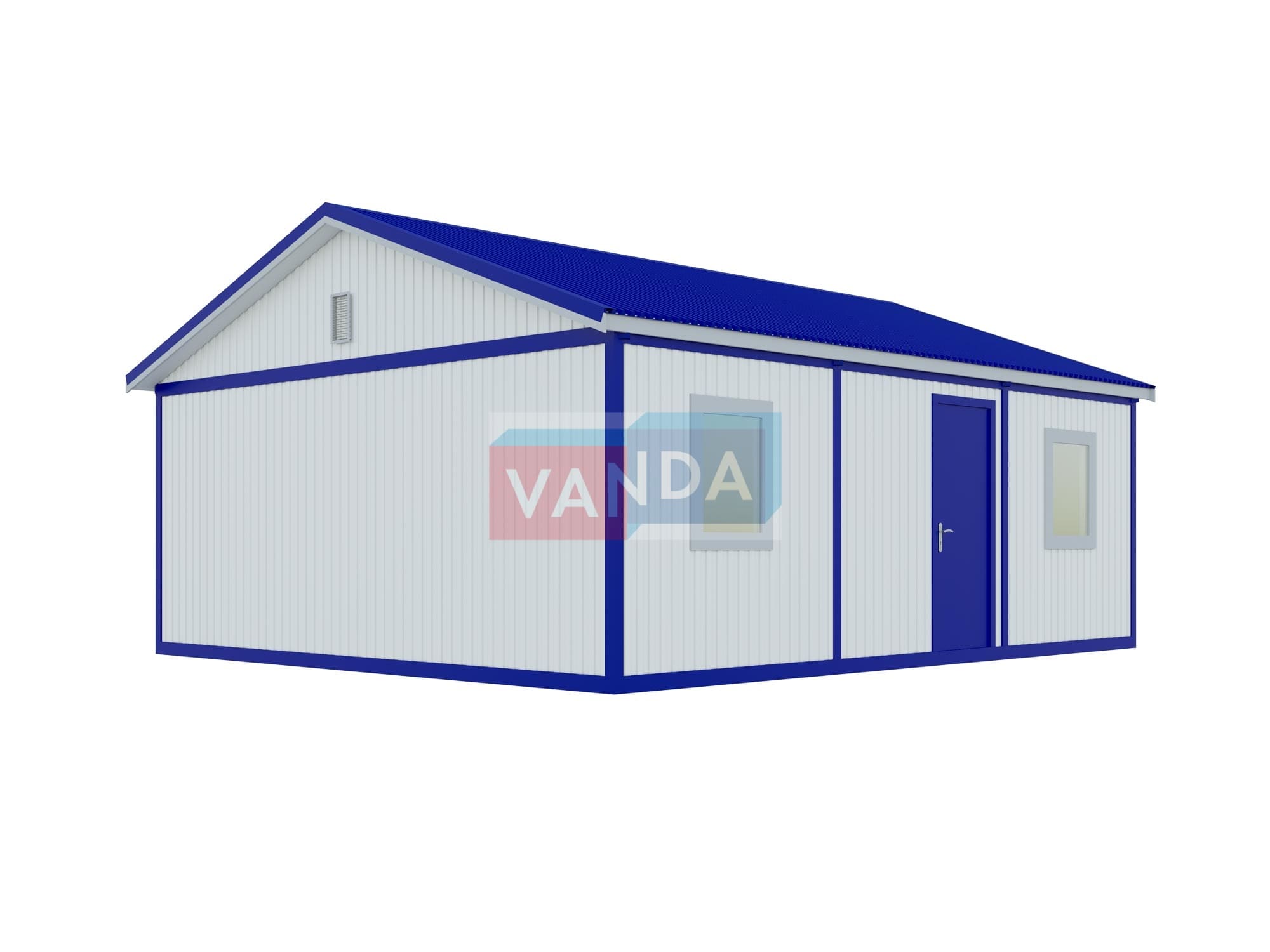 Модульная бытовка 7.2x6.0 Панели МДФ